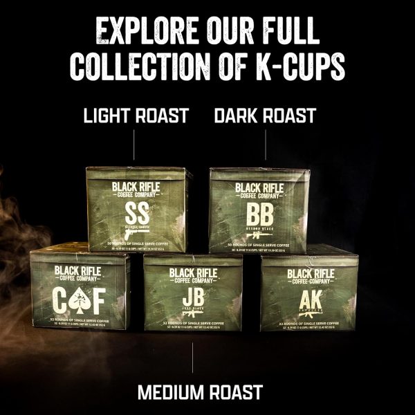 Black Rifle Coffee Company Supply Drop Variety Pack (48 Count of K Cups) - K Cups Coffee Variety Pack - Contains Silencer Smooth, AK Espresso, Just Black, & BeyondBlack KCup Pods - Image 9