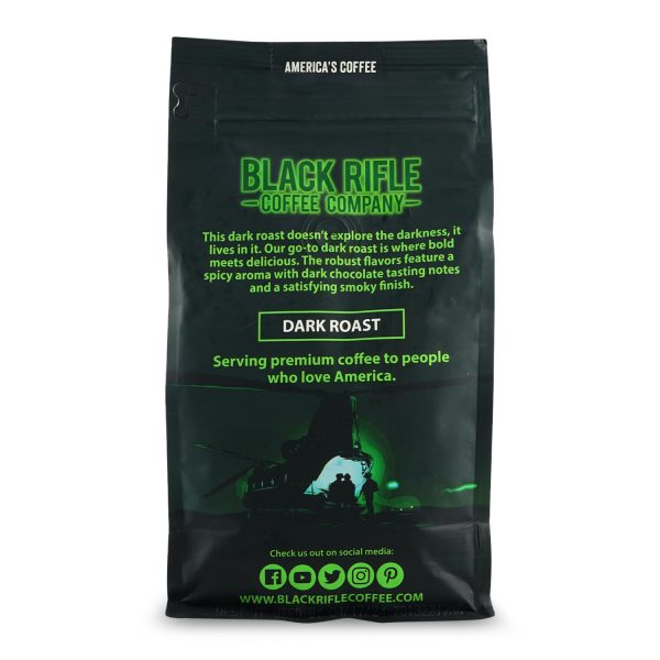 Black Rifle Coffee Company Beyond Black, Dark Roast Whole Coffee Beans, 12 OZ Bag - Image 2